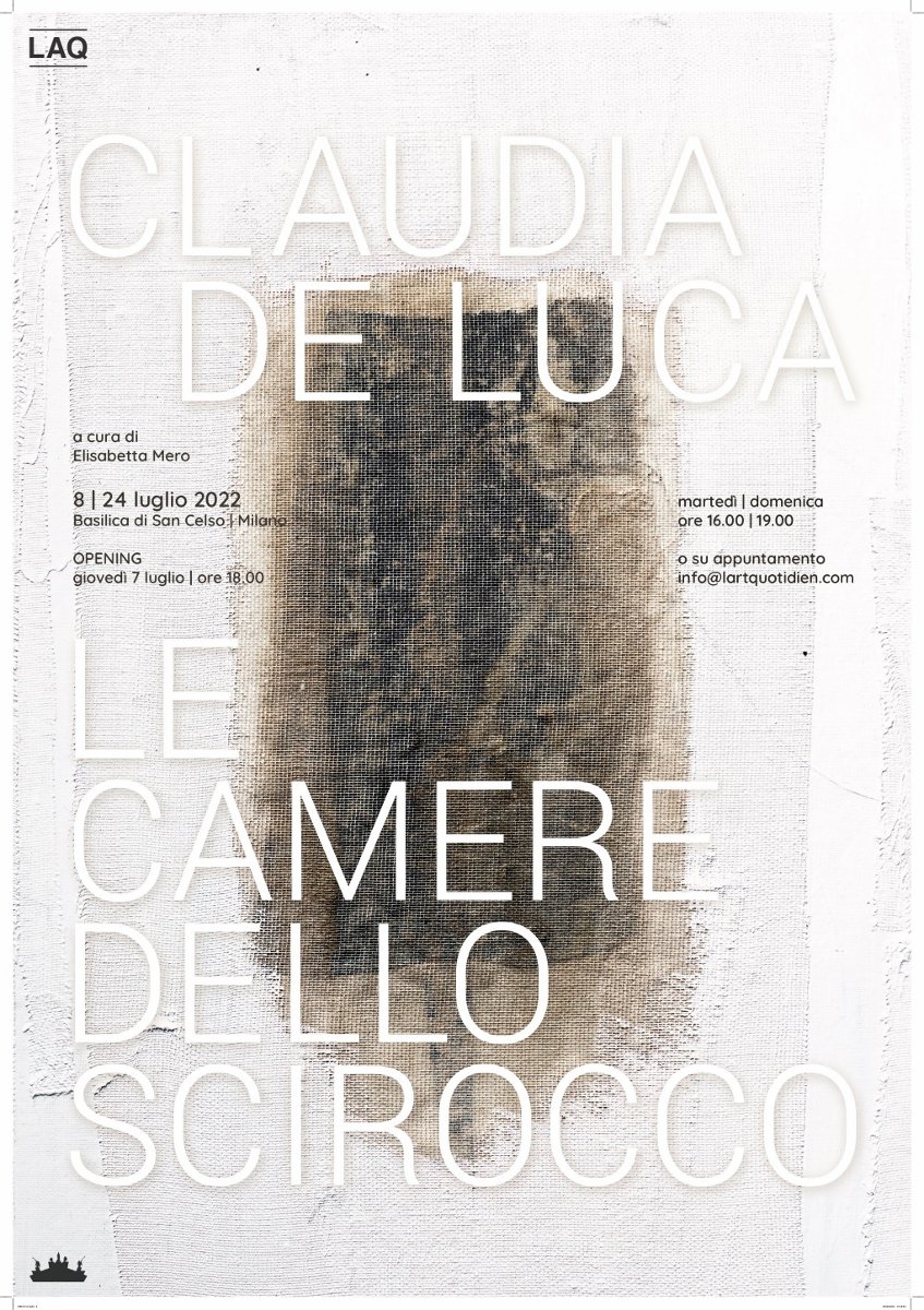 Claudia De Luca - Le camere dello scirocco